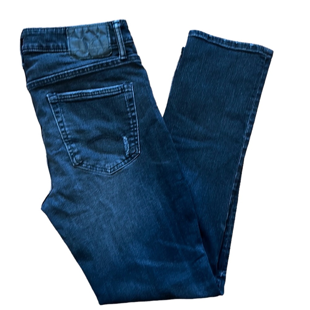 American Eagle Men’s jeans 32x30 black air‎ flex distressed